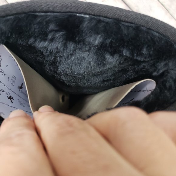 MONTANA WEST Black Sugar Skull Shearling Boots - Picture 7 of 9